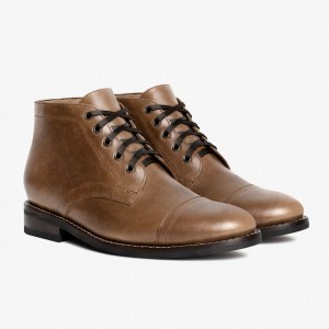 Beige Thursday Boots Cadet Men Chukka Boots | WTA7558IG