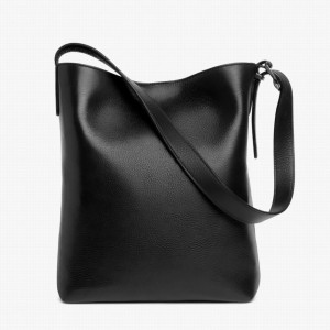 Black Silver Thursday Boots Bucket Women Bags | EVZ4484MR