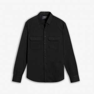 Black Thursday Boots Everyday Button-Down Men Shirts | GWH8078UZ