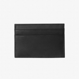 Black Thursday Boots Leather Men Card Holder | NWP6170DU