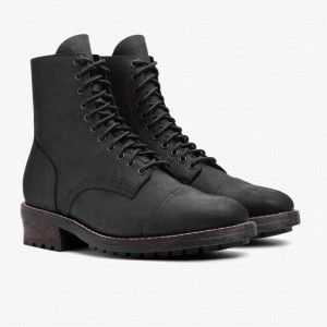 Black Thursday Boots Logger Men Lace Up Boots | LIS2383WS