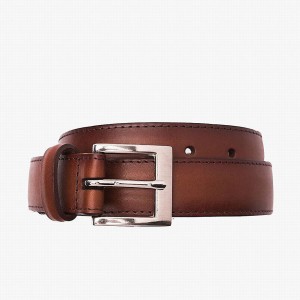 Brandy Thursday Boots Classic Leather Men Belts | NEG3598CX