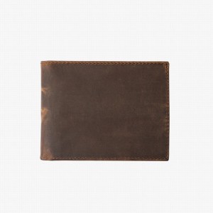 Brown Thursday Boots Bifold Men Wallets | XFF667PZ