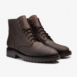 Brown Thursday Boots Captain StormKing® Men Lace Up Boots | UMR2471TG