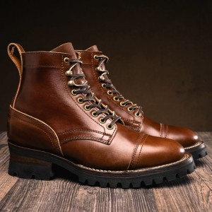 Brown Thursday Boots Challenger Men Lace Up Boots | RYP8422BH