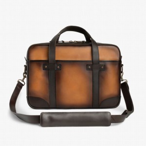 Brown Thursday Boots Commuter Men Messenger Bags | MPU5250IX