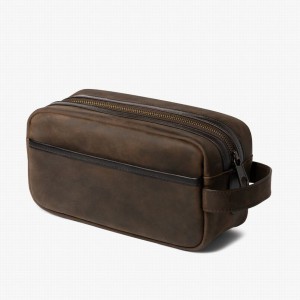 Brown Thursday Boots Dopp Kit Men Toiletry Bags | CAV7040ZB