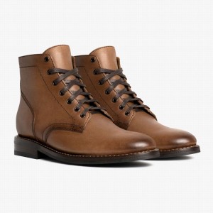 Brown Thursday Boots President Men Lace Up Boots | WZB7646LI