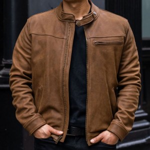 Brown Thursday Boots Roadster Men Jackets | WSA5848WI