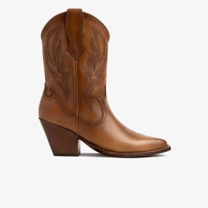 Brown Thursday Boots Sierra Women Western Boots | XNI7957JE