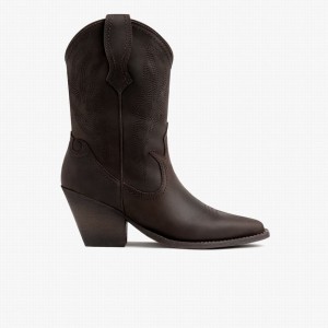 Brown Thursday Boots Sierra Women Western Boots | BIU3415CT