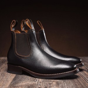 Cacao Thursday Boots Journeyman Men Chelsea Boots | BQW6928PD