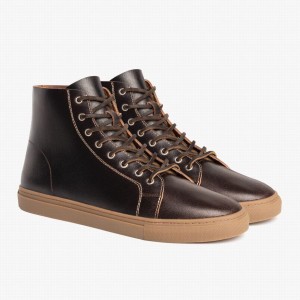 Cacao Thursday Boots Premier Men High-Top Sneakers | CPR9354TH