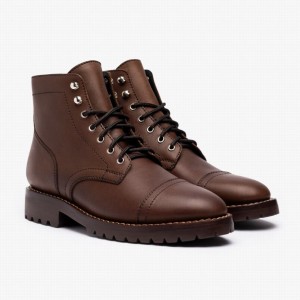 Chocolate Thursday Boots Captain StormKing® Men Lace Up Boots | ASD524XW