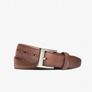 Chocolate Thursday Boots Classic Leather Men Belts | RUT7267LU