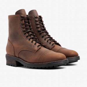 Chocolate Thursday Boots Logger Men Lace Up Boots | XKQ9853GM