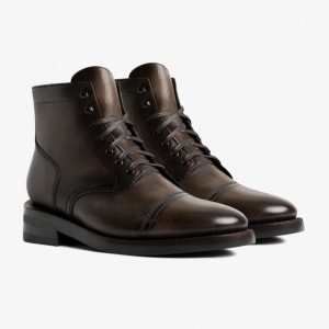 Coffee Thursday Boots Captain Men Lace Up Boots | WUW3575PI