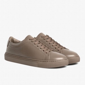 Grey Brown Thursday Boots Encore Men Low-Top Sneakers | OCS1093ZZ