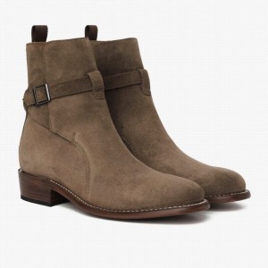 Grey Brown Thursday Boots Rogue Men Chelsea Boots | AAK5441QY