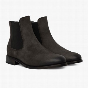 Grey Thursday Boots Cavalier Men Chelsea Boots | URO9632WQ