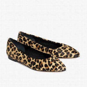 Leopard Thursday Boots Viva Women Ballet Flats | EEV5931VO