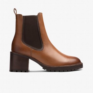 Toffee Thursday Boots Knockout Women Chelsea Boots | KAR4289RH