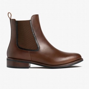 Walnut Thursday Boots Duchess Women Chelsea Boots | GKA7911DT