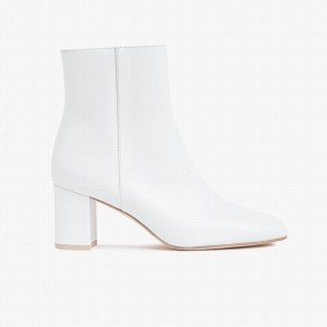 White Thursday Boots High Standard Women Booties | YNN1366PG