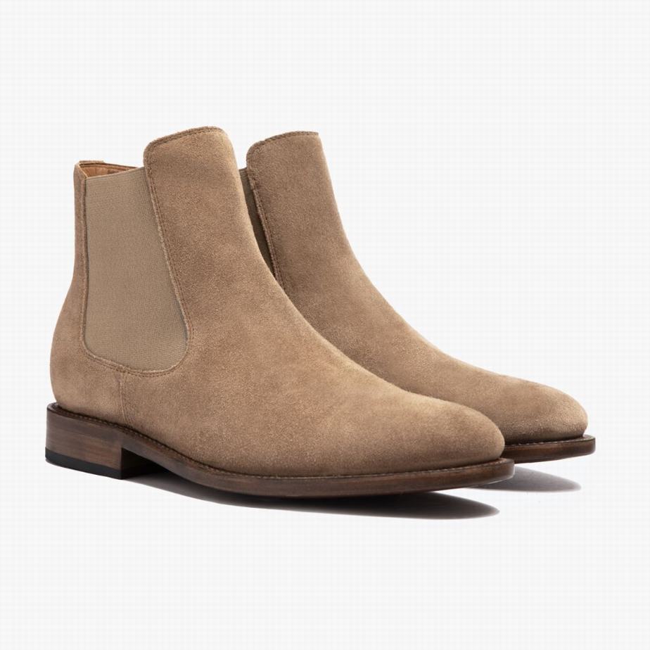 Beige Thursday Boots Cavalier Men Chelsea Boots | FJB2172PN