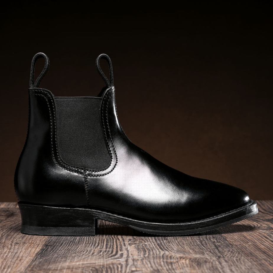 Black Dark Brown Thursday Boots Journeyman Men Chelsea Boots | OBF792FB