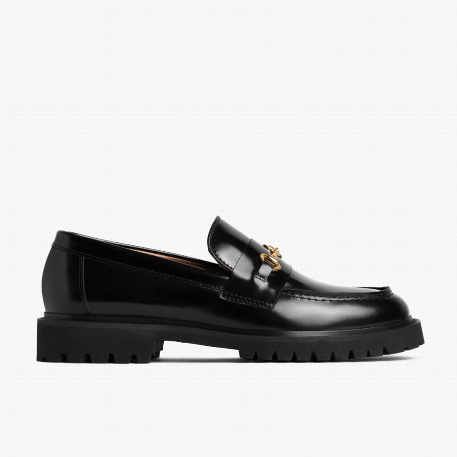 Black Gold Thursday Boots Penny Women Loafers | WRO4176ID