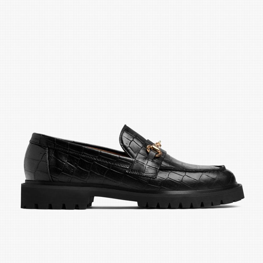 Black Gold Thursday Boots Penny Women Loafers | YBK2898XC