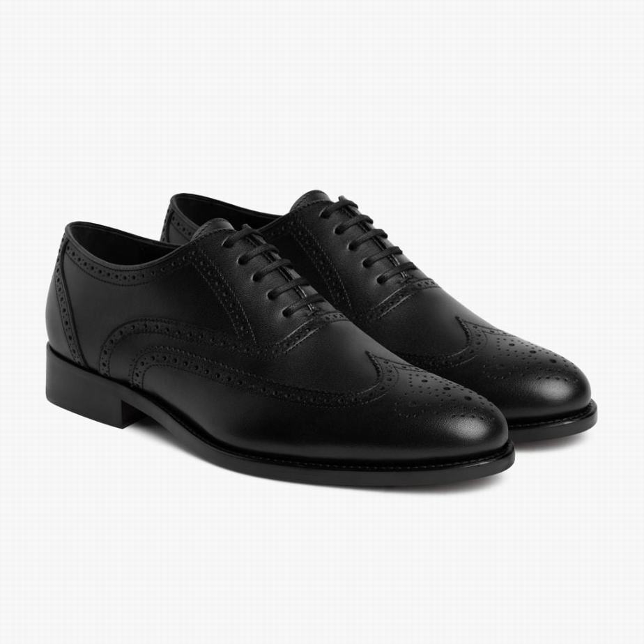 Black Thursday Boots Aviator Men Dress Shoes | UOY2860RU