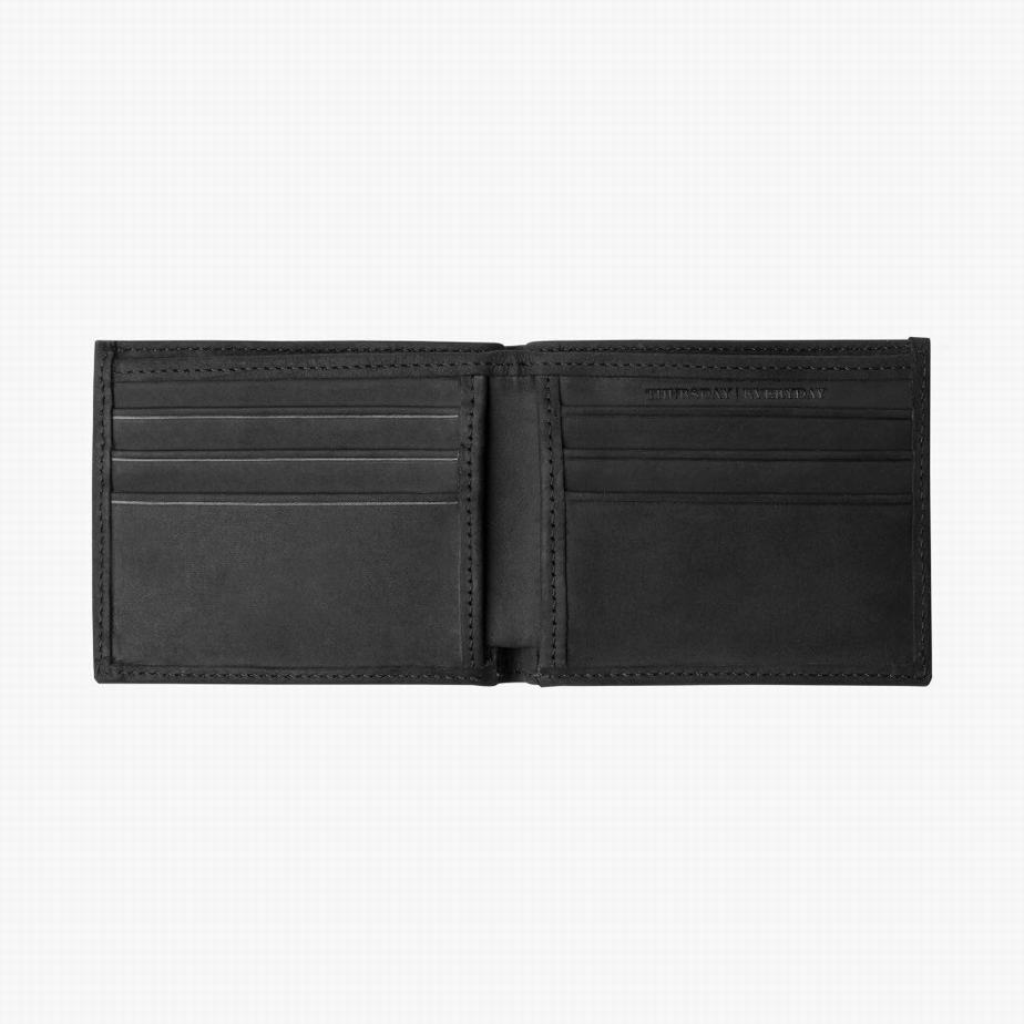 Black Thursday Boots Bifold Men Wallets | LPN250MP