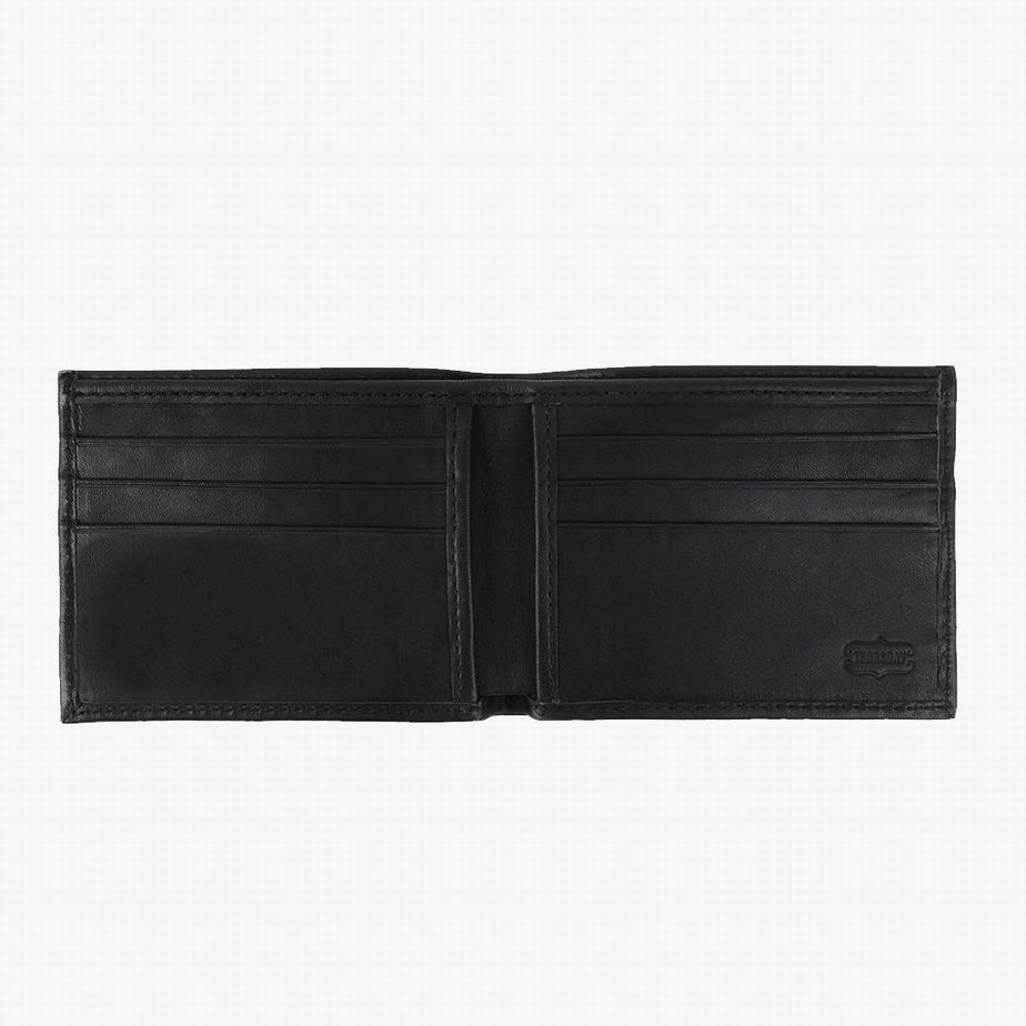 Black Thursday Boots Bifold Men Wallets | ARH3831WQ