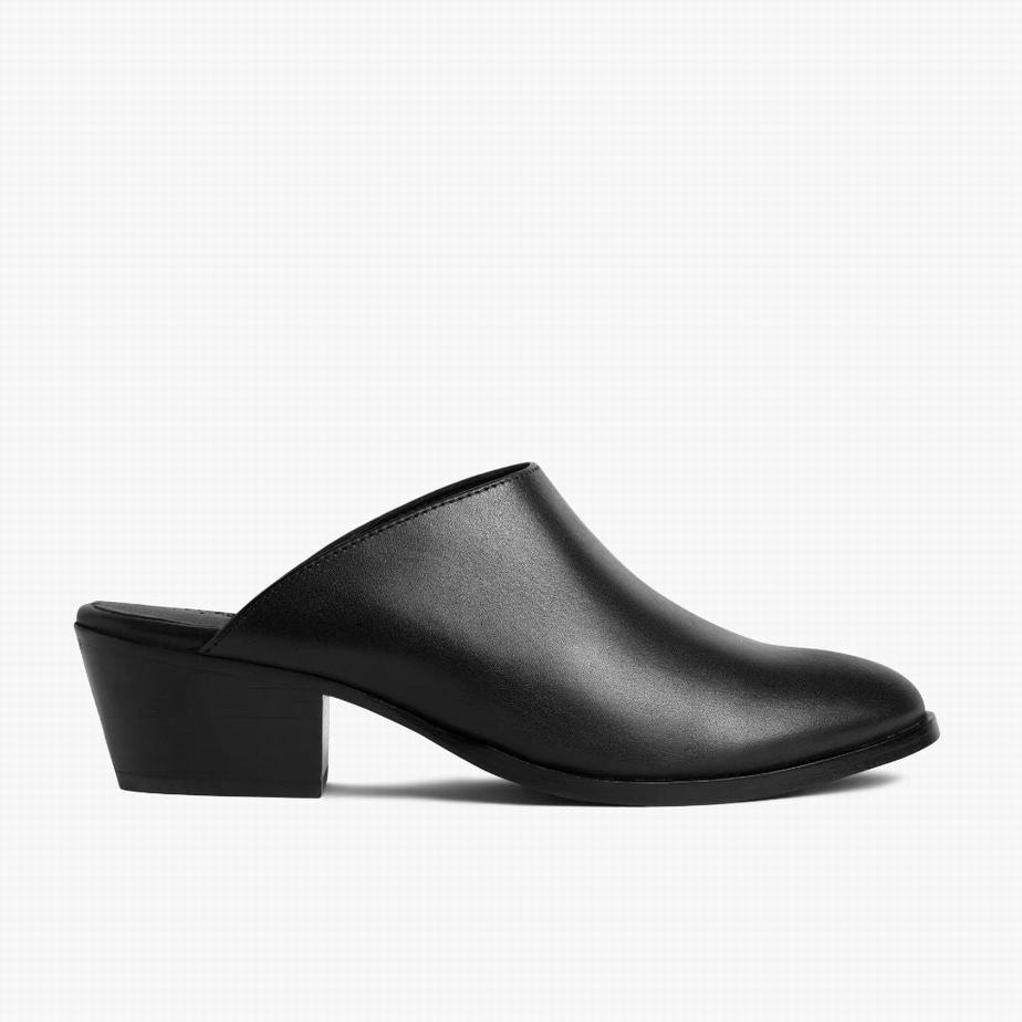 Black Thursday Boots Breeze Women Mules | OLI7528TF