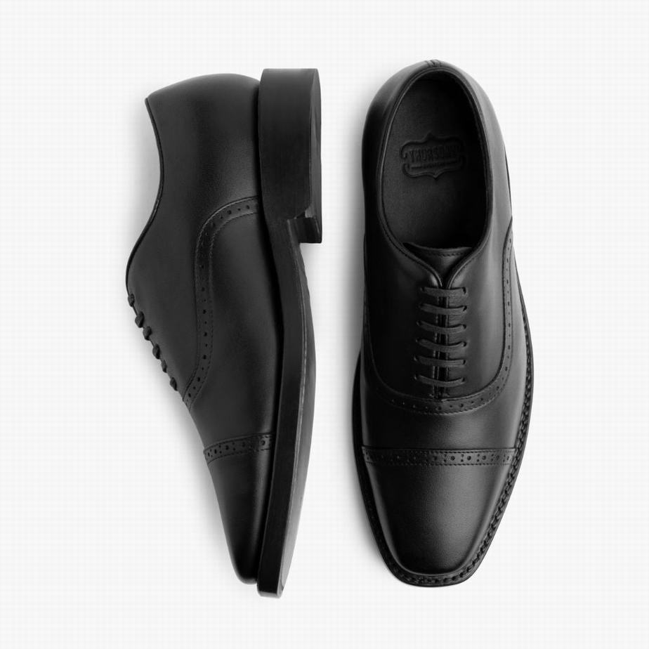 Black Thursday Boots Broadway Men Dress Shoes | YQD3579MU