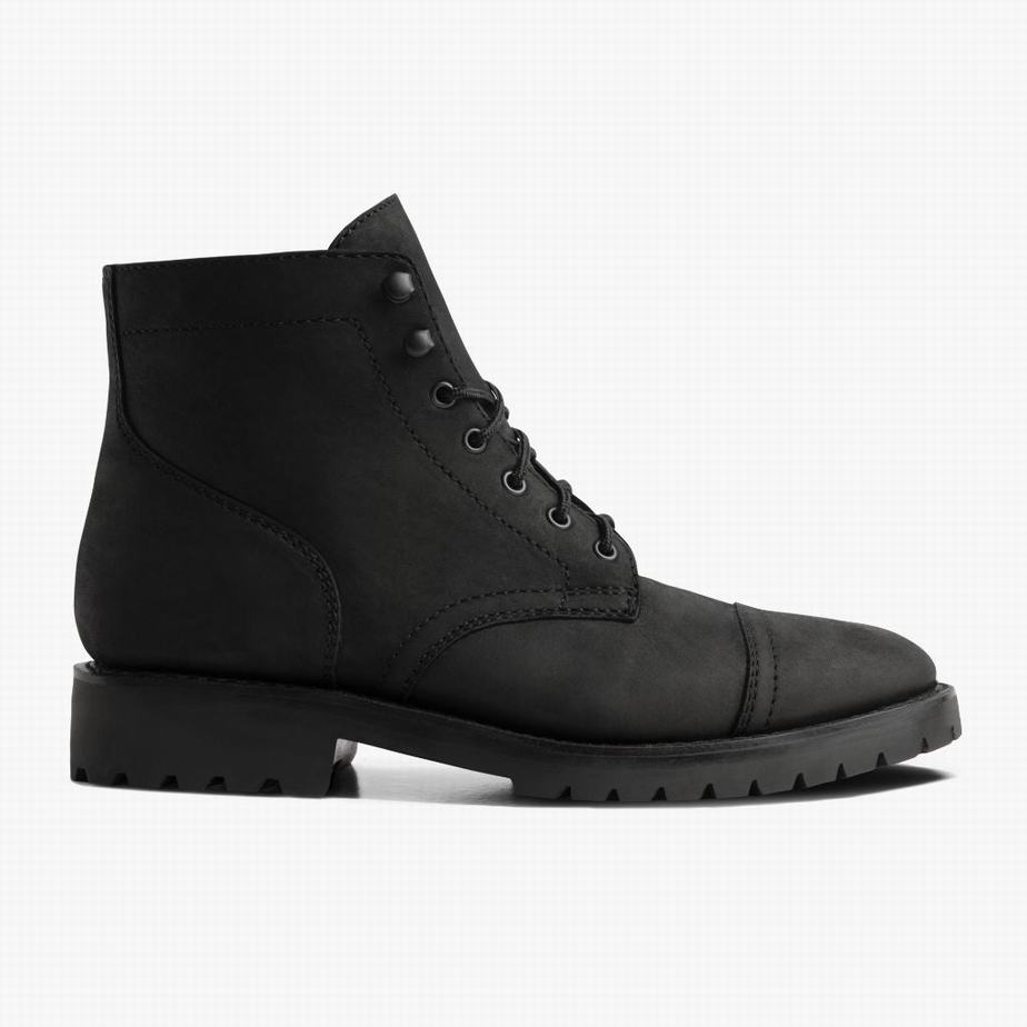 Black Thursday Boots Captain StormKing® Men Lace Up Boots | YRP5467EL