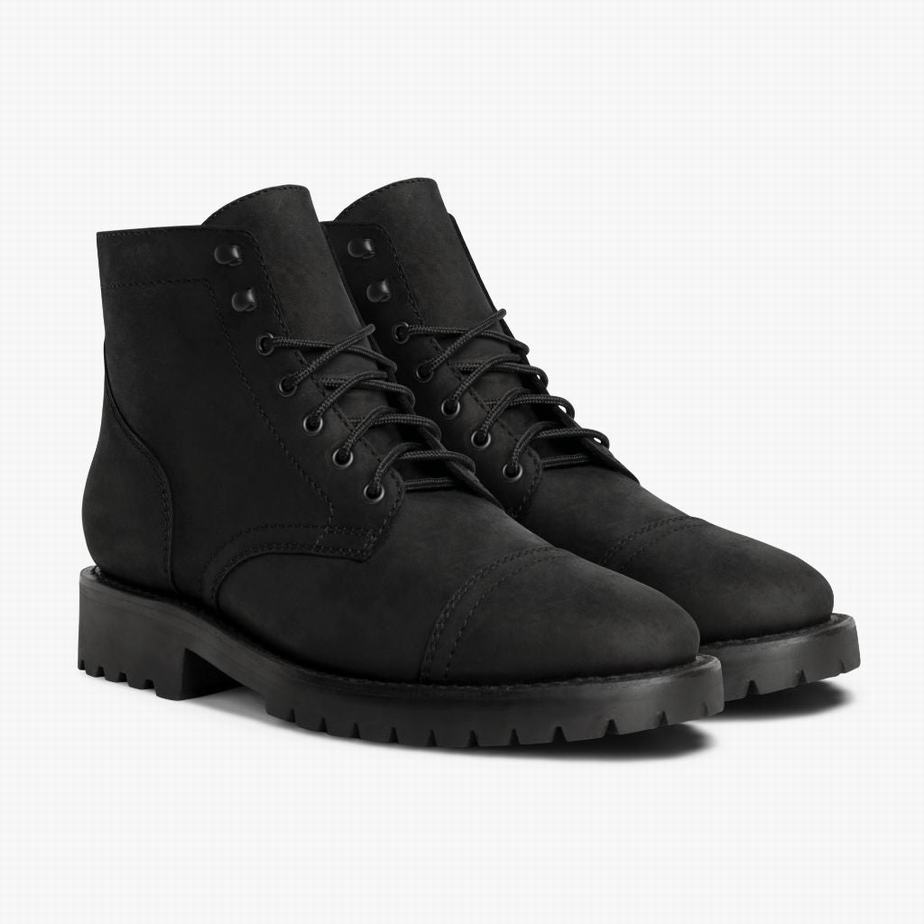 Black Thursday Boots Captain StormKing® Men Lace Up Boots | YRP5467EL