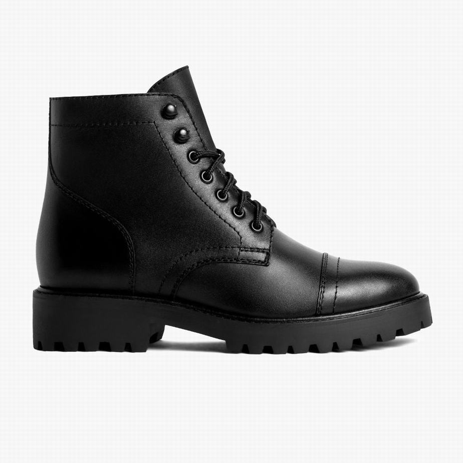 Black Thursday Boots Captain StormKing® Women Lace Up Boots | CUX2890DC