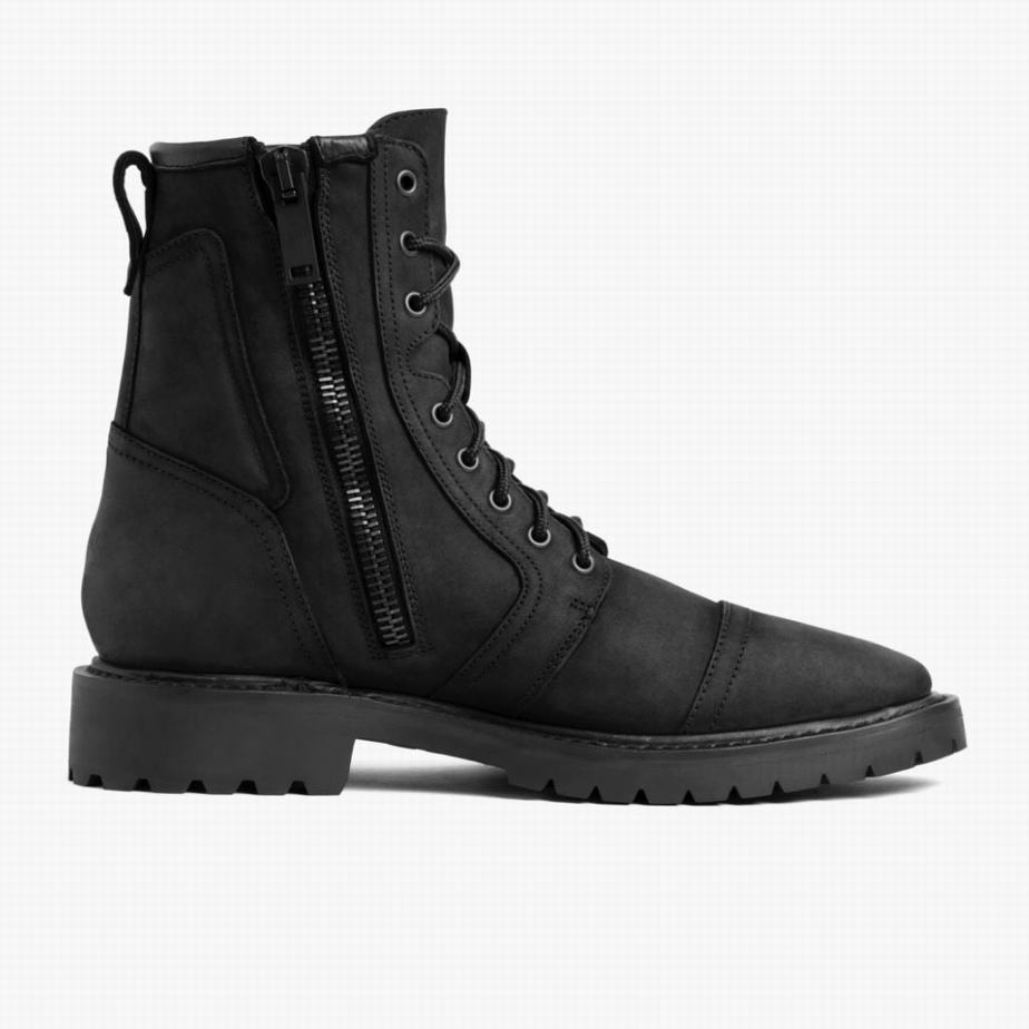 Black Thursday Boots Casa Moto Men Lace Up Boots | QIC4341IB