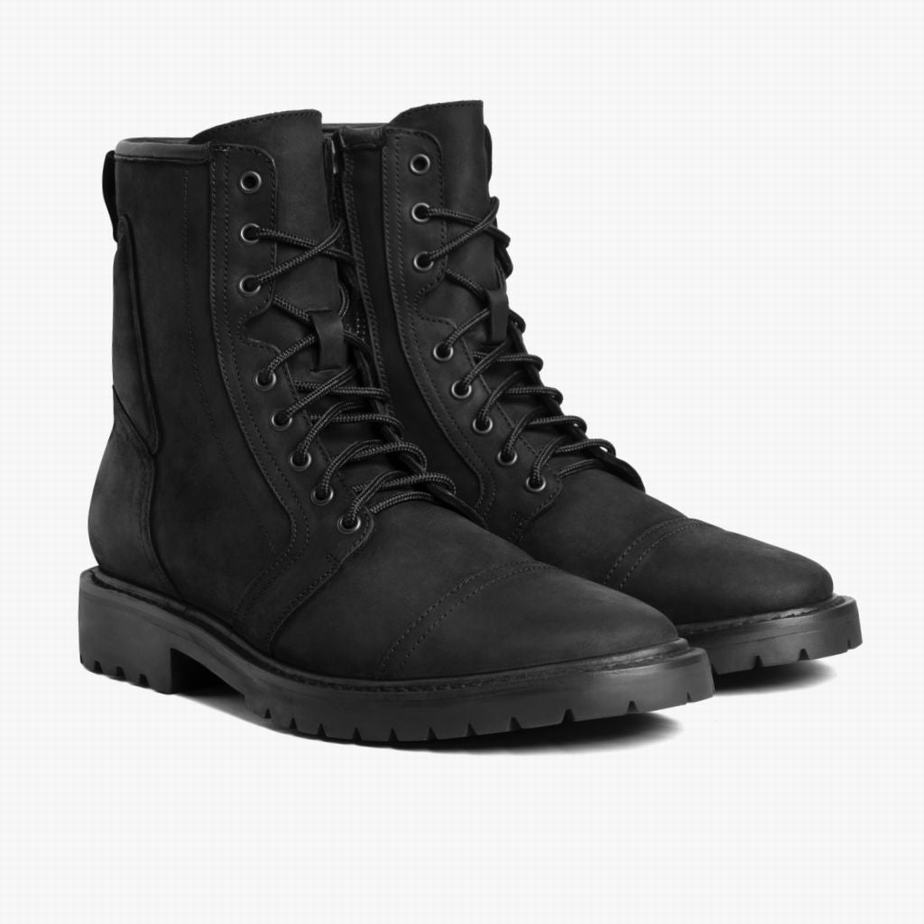 Black Thursday Boots Casa Moto Men Lace Up Boots | QIC4341IB