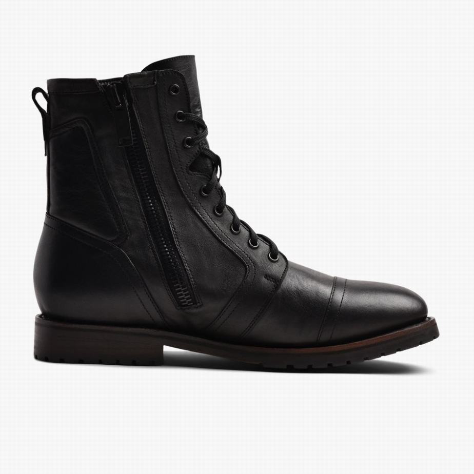 Black Thursday Boots Casa Moto Men Lace Up Boots | WOI2275AN