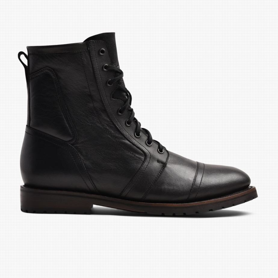 Black Thursday Boots Casa Moto Men Lace Up Boots | WOI2275AN