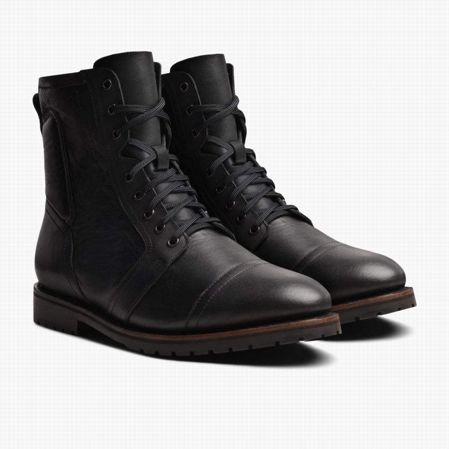 Black Thursday Boots Casa Moto Men Lace Up Boots | WOI2275AN