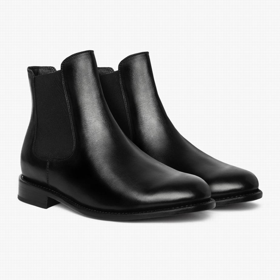 Black Thursday Boots Cavalier Men Chelsea Boots | KJR1128AB