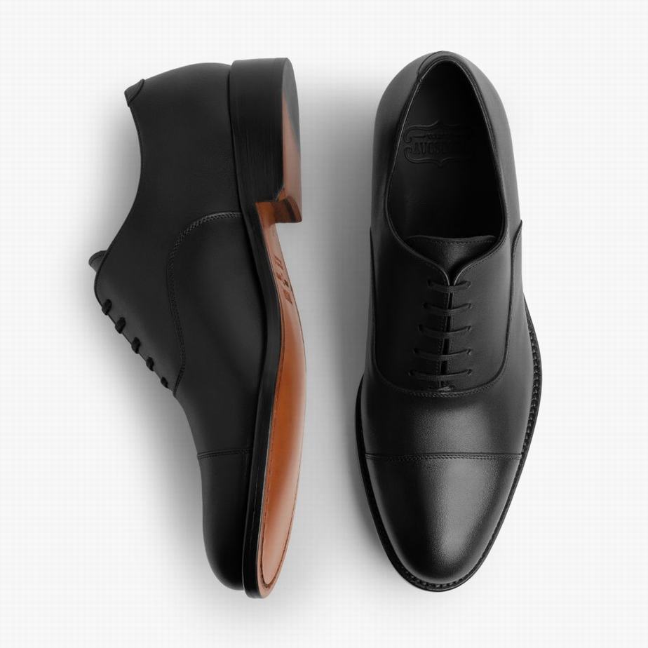 Black Thursday Boots Chairman Men Dress Shoes | LQL9390KB