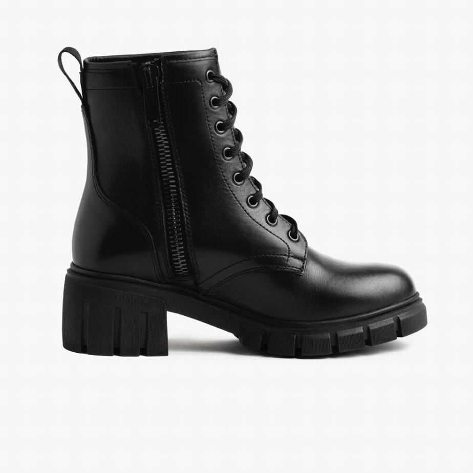 Black Thursday Boots Coda Women Lace Up Boots | CJV6173BJ