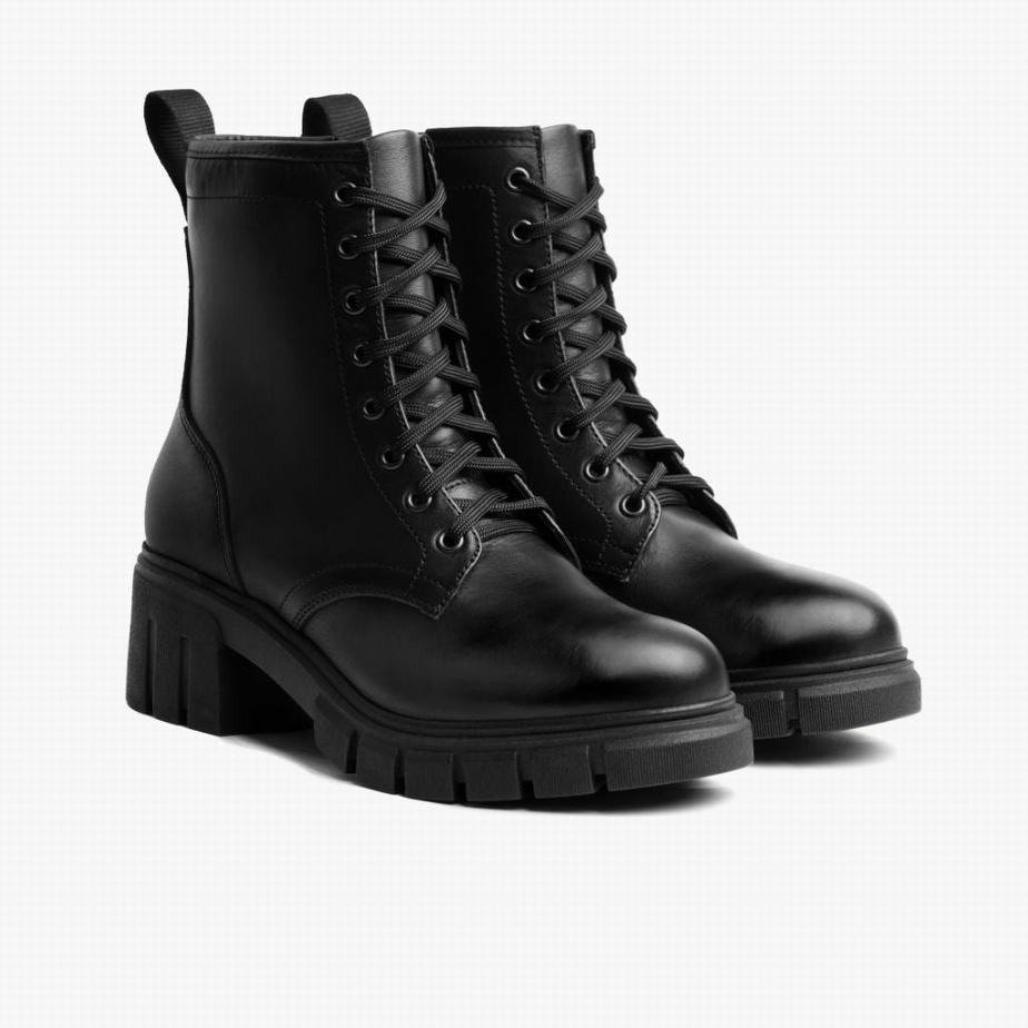 Black Thursday Boots Coda Women Lace Up Boots | CJV6173BJ