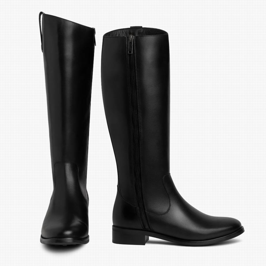 Black Thursday Boots Crown Women Riding Boots | USV395OS